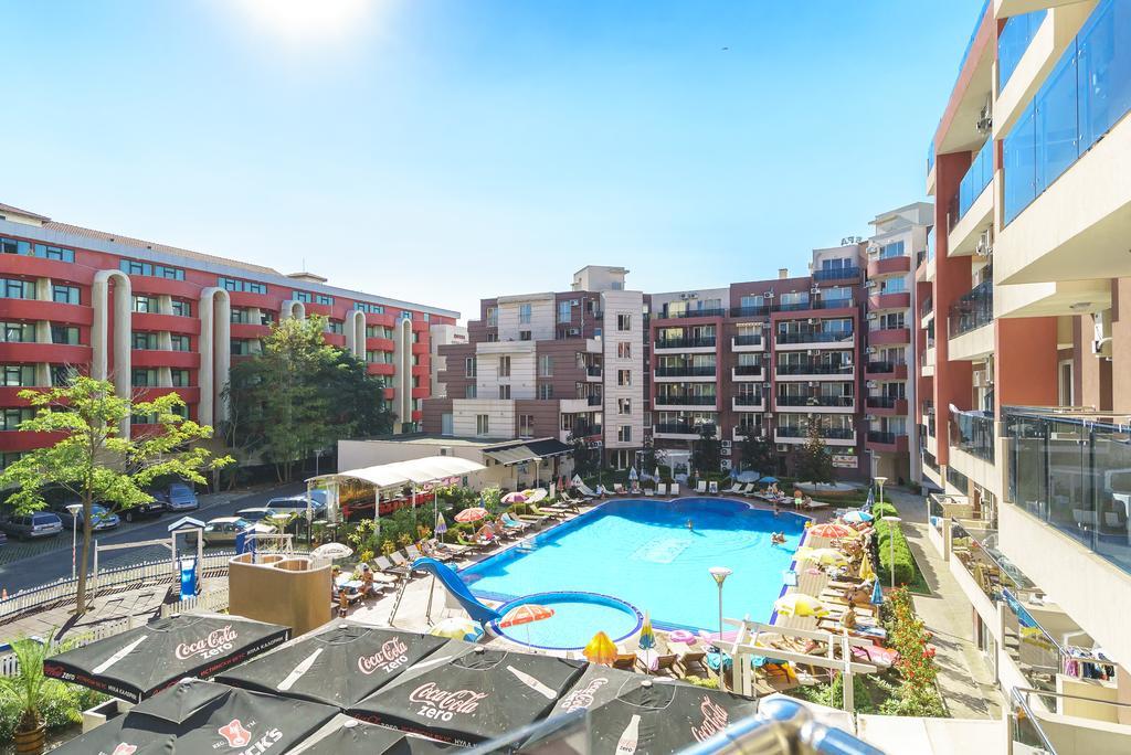 Admiral Plaza Hotel Sunny Beach Exterior foto