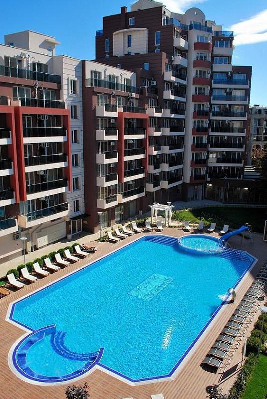 Admiral Plaza Hotel Sunny Beach Exterior foto